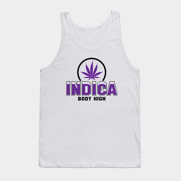 Indica Body High Tank Top by Illustrious Graphics 